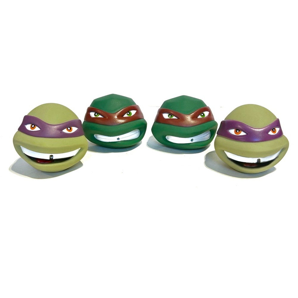 Teenage Mutant Ninja Turtles Rubber Bath Toys Squishy Squirt Water Little Kids
